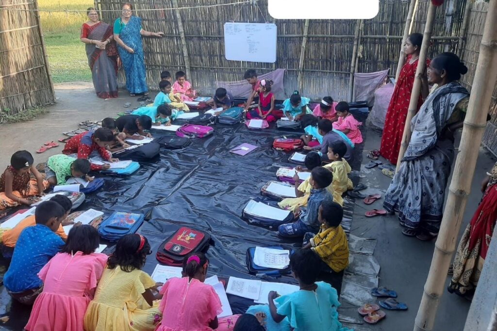 Ananda DISHA learning centre at Bakali, Jalpaiguri district