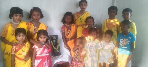 Cultural program celebrating Rabindranath Program’s Birthday, Gajaldoba, 2025